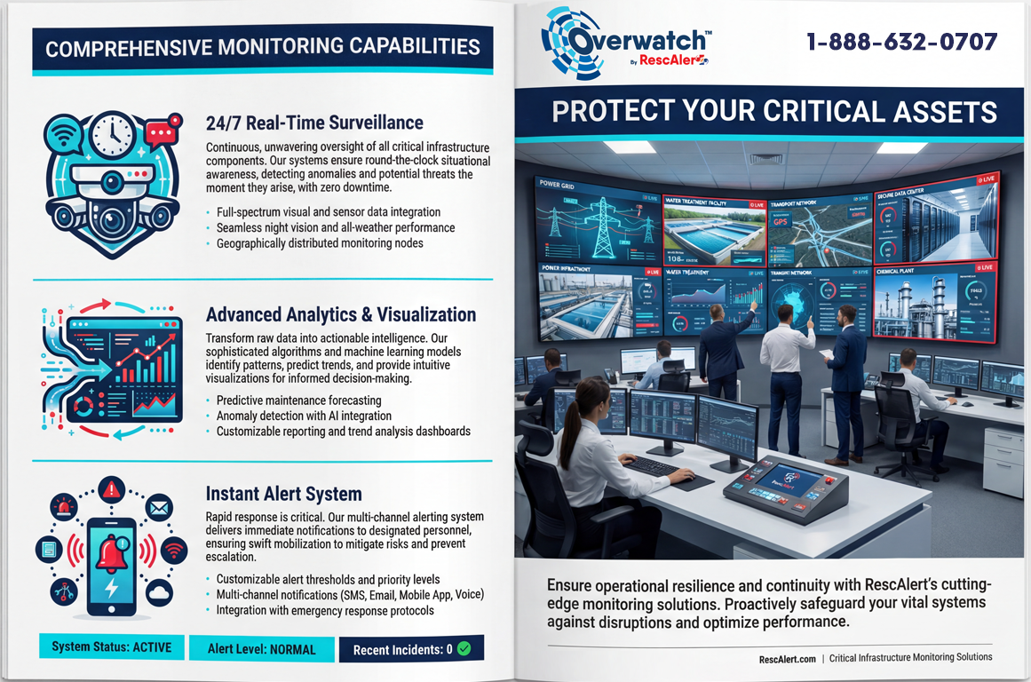 RescAlert's Critical Infrastructure Monitoring Solutions