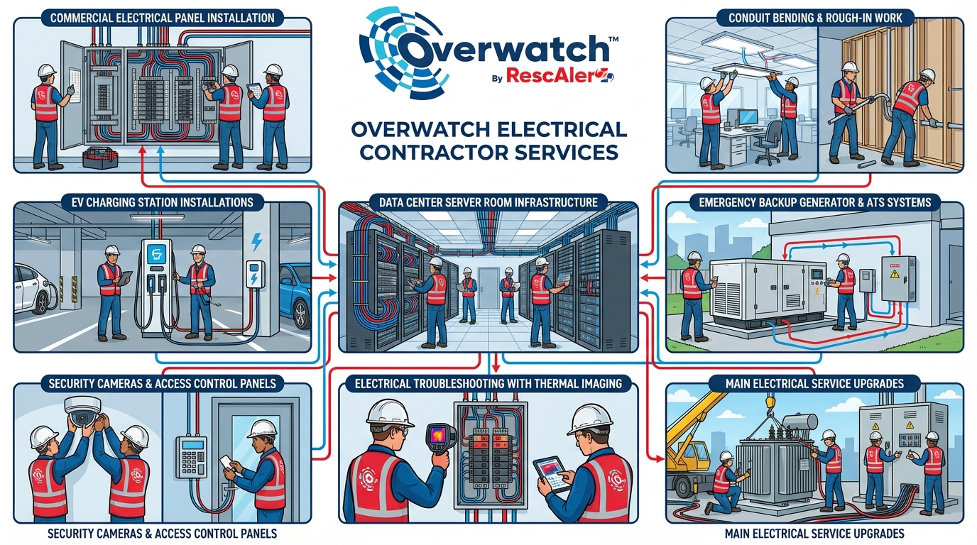 RescAlert's Electrical Contractor Services